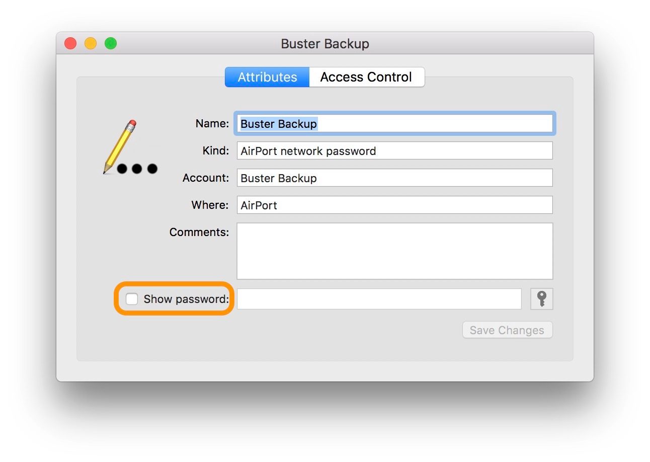How To See Password For Wifi On Mac